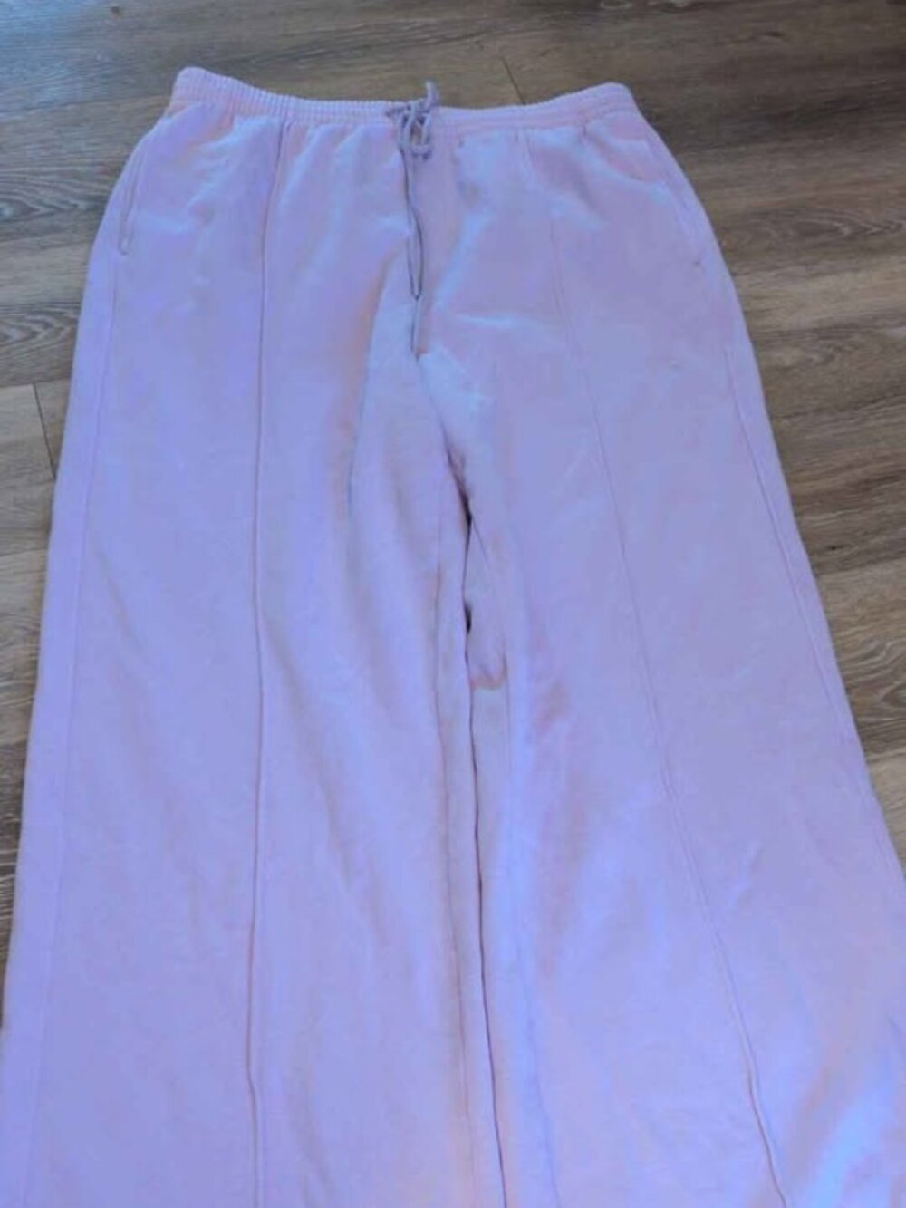 Victoria secret pink size XL wide-Leg Sweatpants new